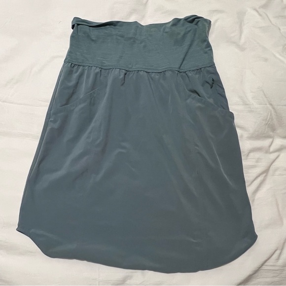 Prana Dresses & Skirts - Prana Olive Green Buffy Skirt Women's large